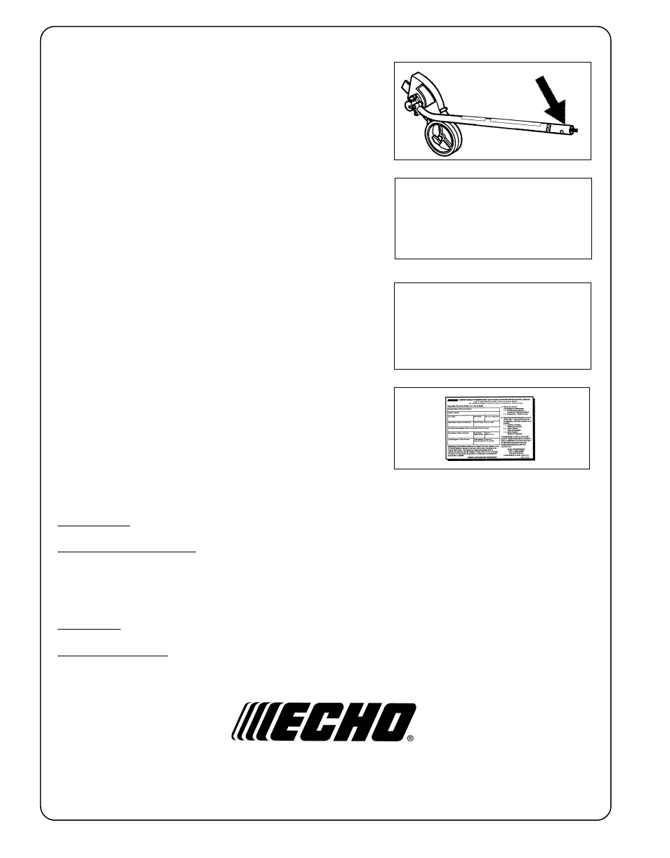 Echo POWER EDGER ATTACHMENT 99944200470 User Manual | Page 12 / 13