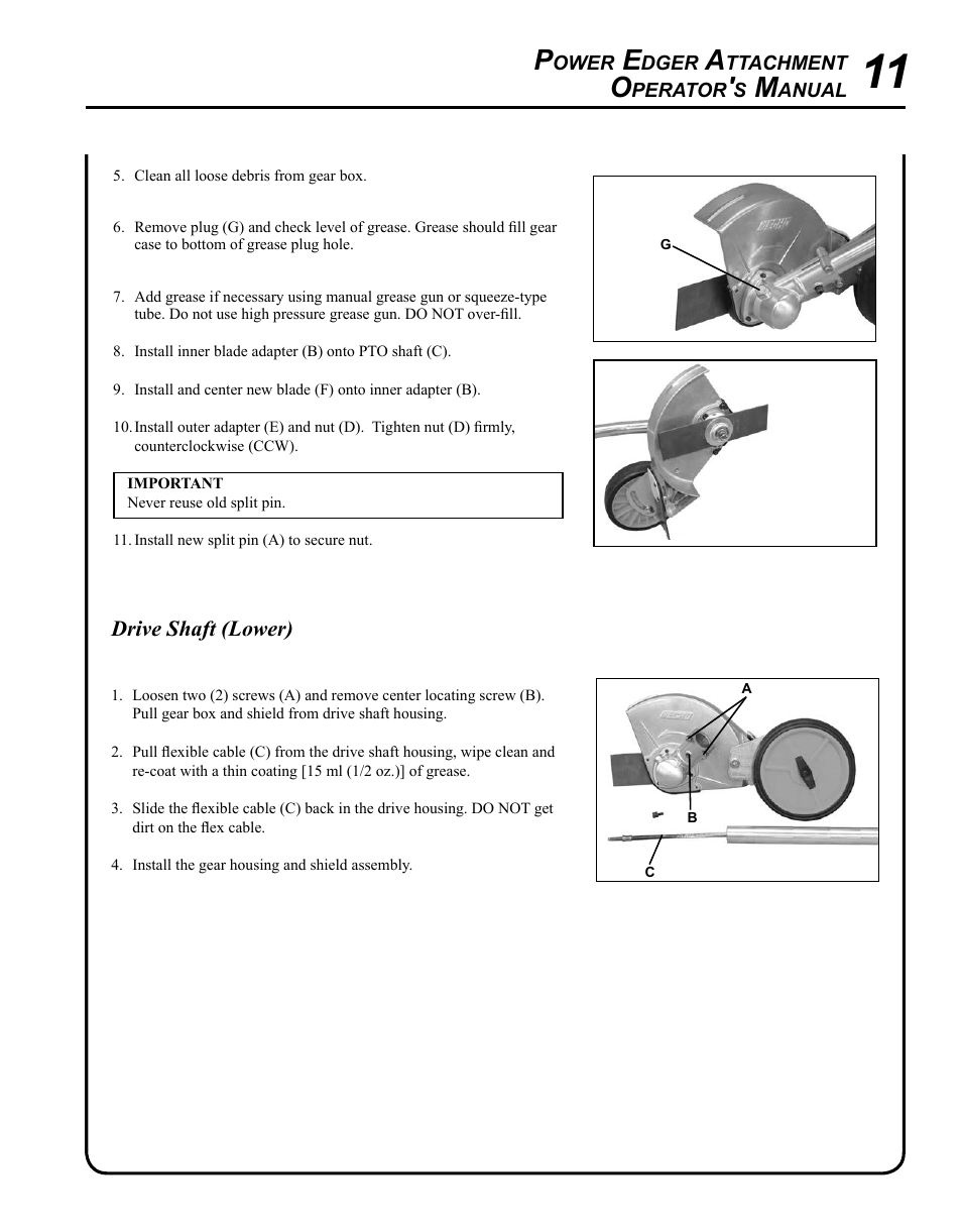 Echo SRM-2400SB User Manual | Page 11 / 16