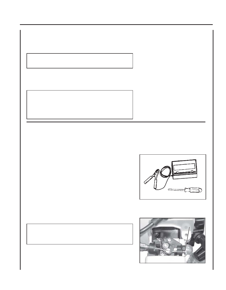 Carburetor adjustment | Echo SHC-210 User Manual | Page 19 / 28