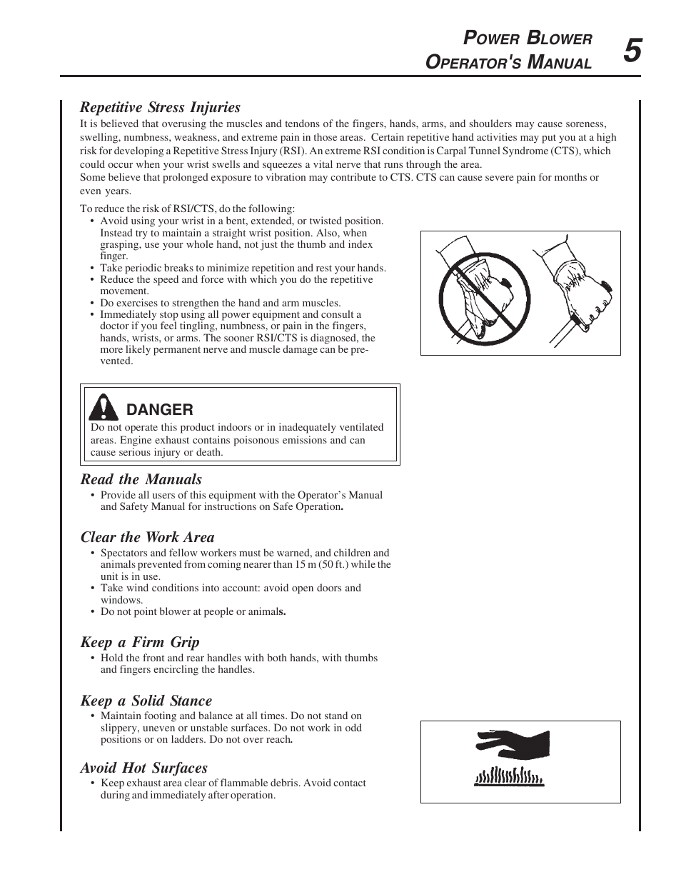 Echo PB-413H User Manual | Page 5 / 28