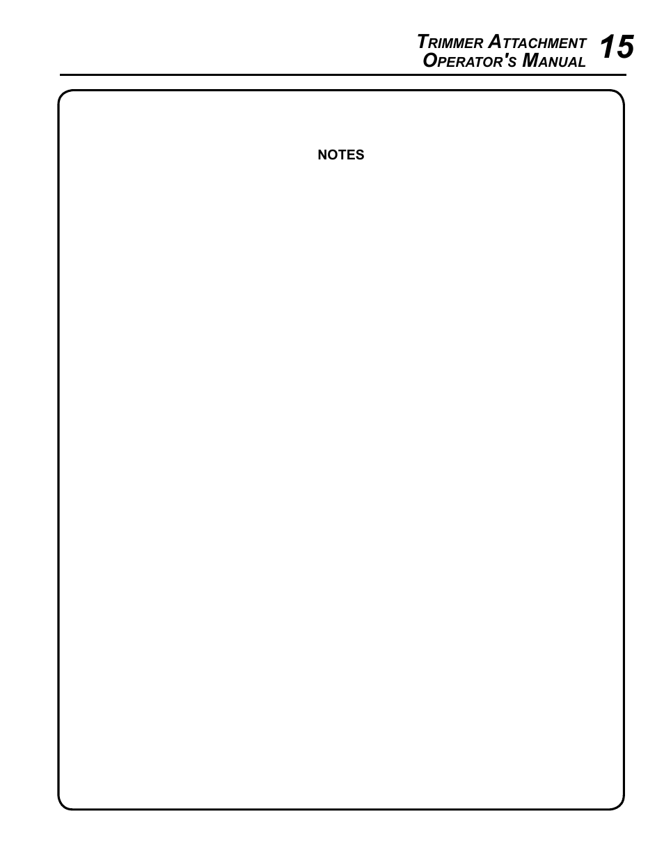 Echo 99944200545 User Manual | Page 15 / 16