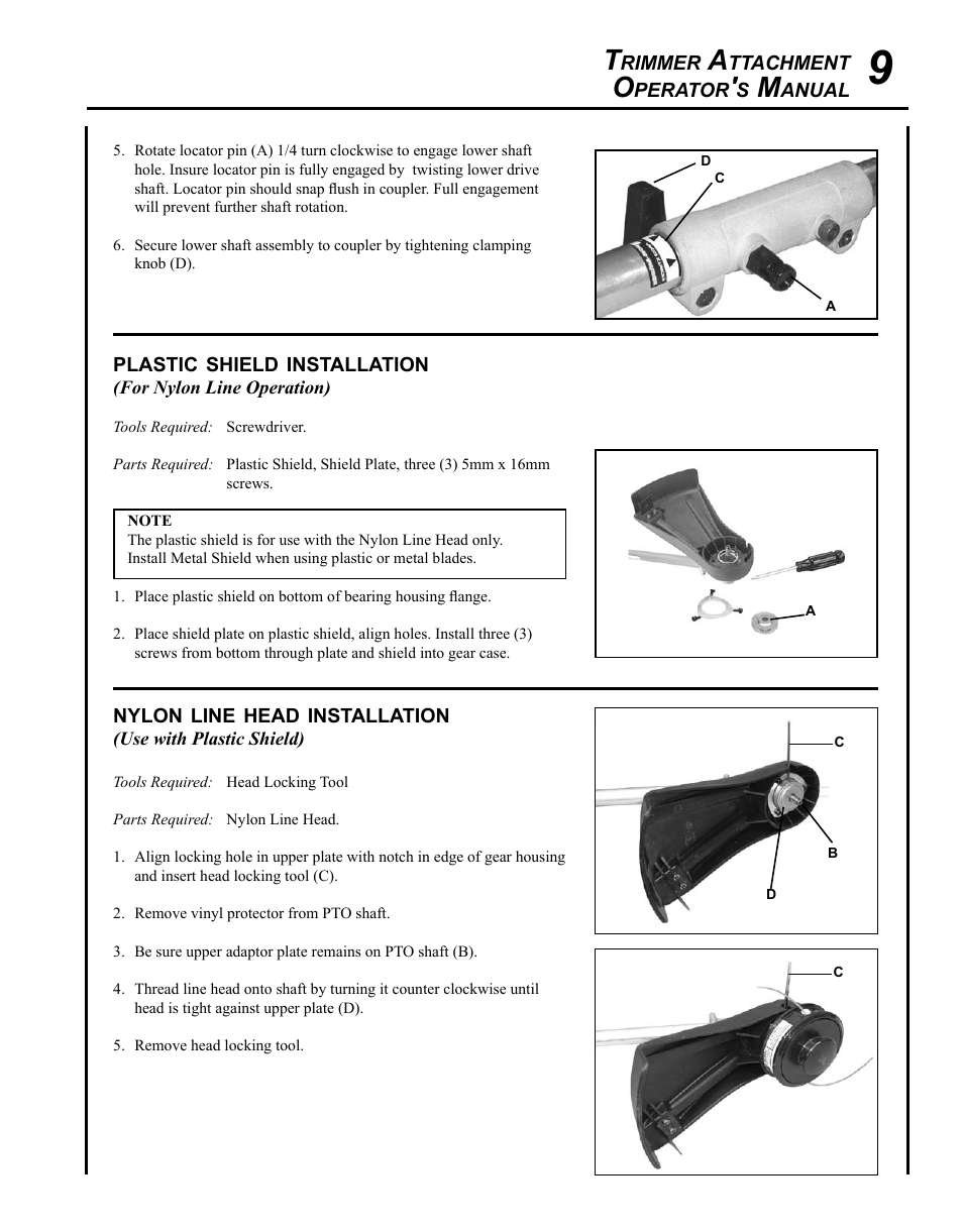 Echo 99944200545 User Manual | Page 9 / 16