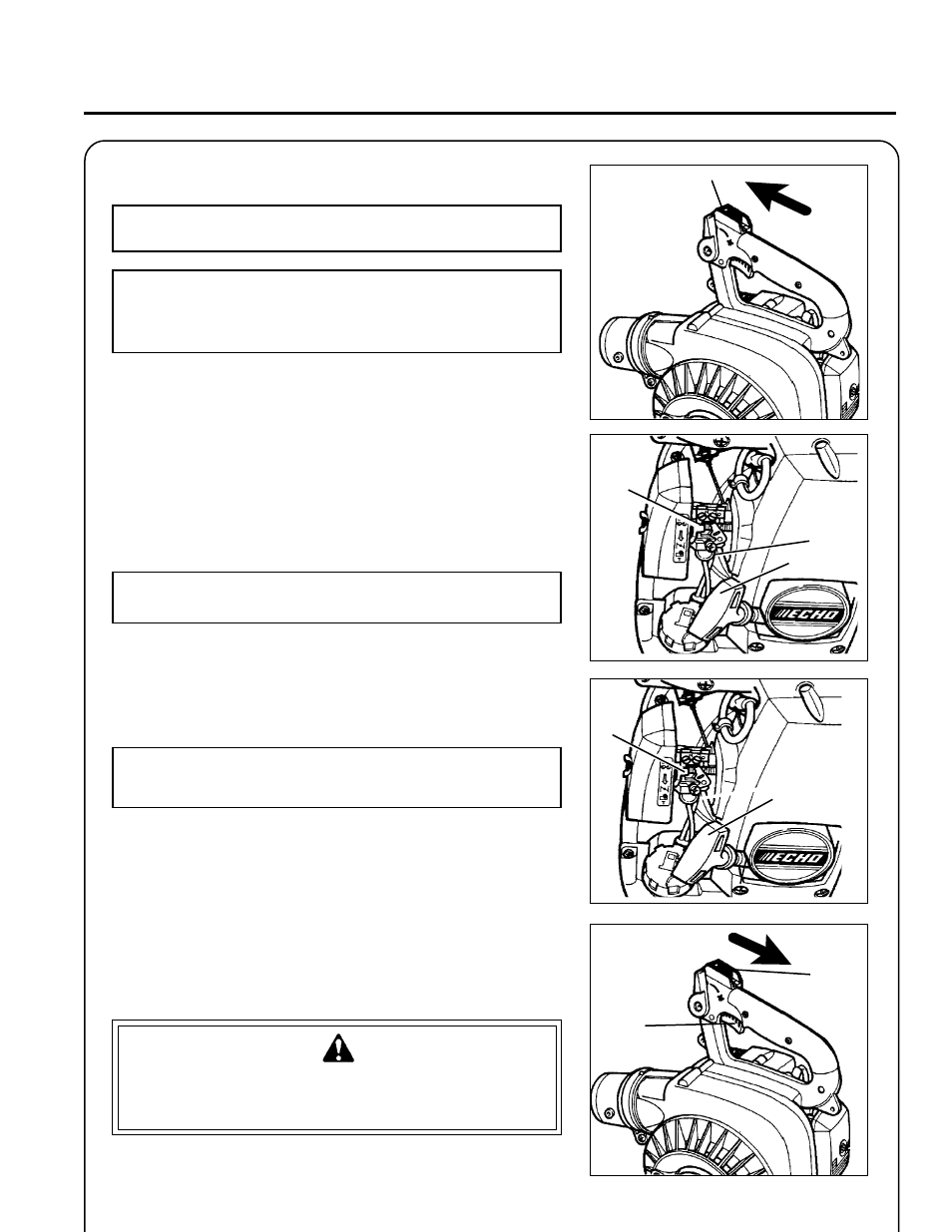 Echo PB-2400 User Manual | Page 13 / 24