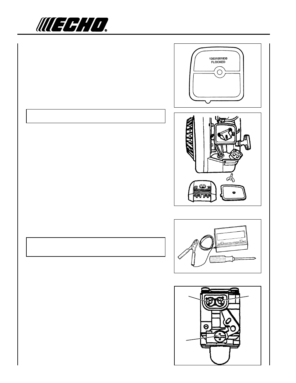 Echo PB-2400 User Manual | Page 16 / 24