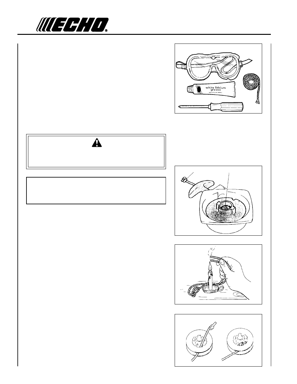 Echo PB-2400 User Manual | Page 20 / 24