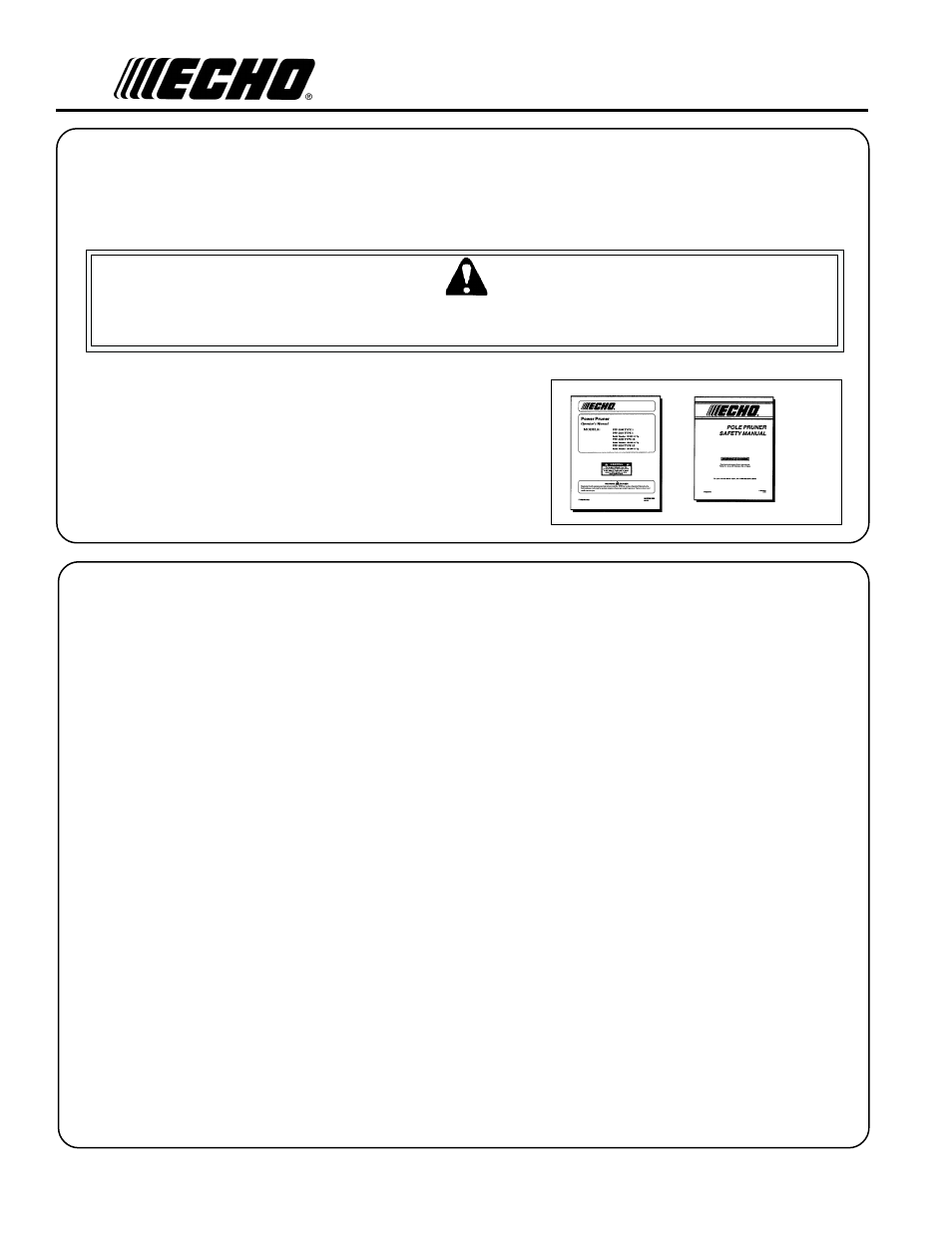 Echo PPT-2100 User Manual | Page 2 / 40