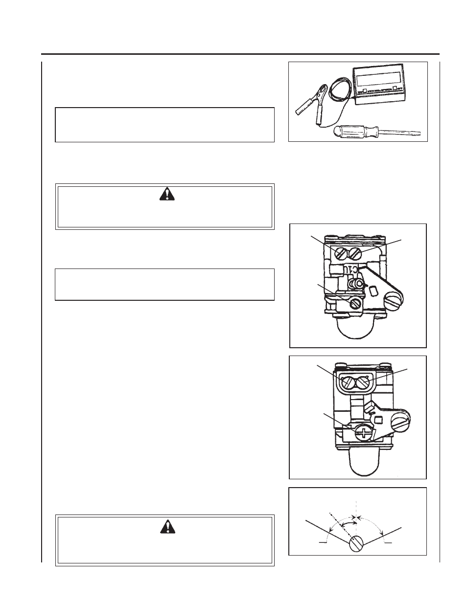 Warning danger | Echo PPT-2100 User Manual | Page 27 / 40