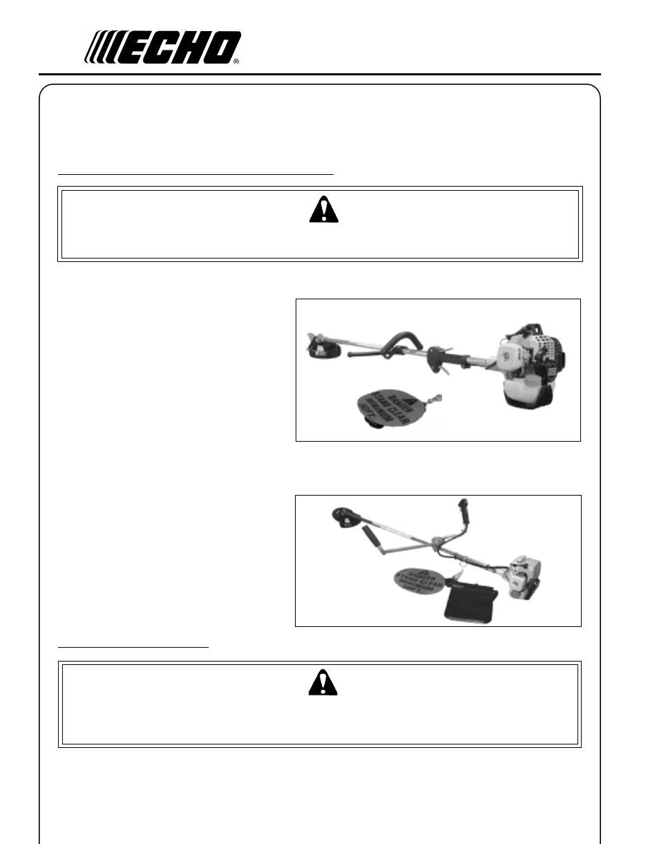 Echo SRM - 2100 User Manual | Page 18 / 37