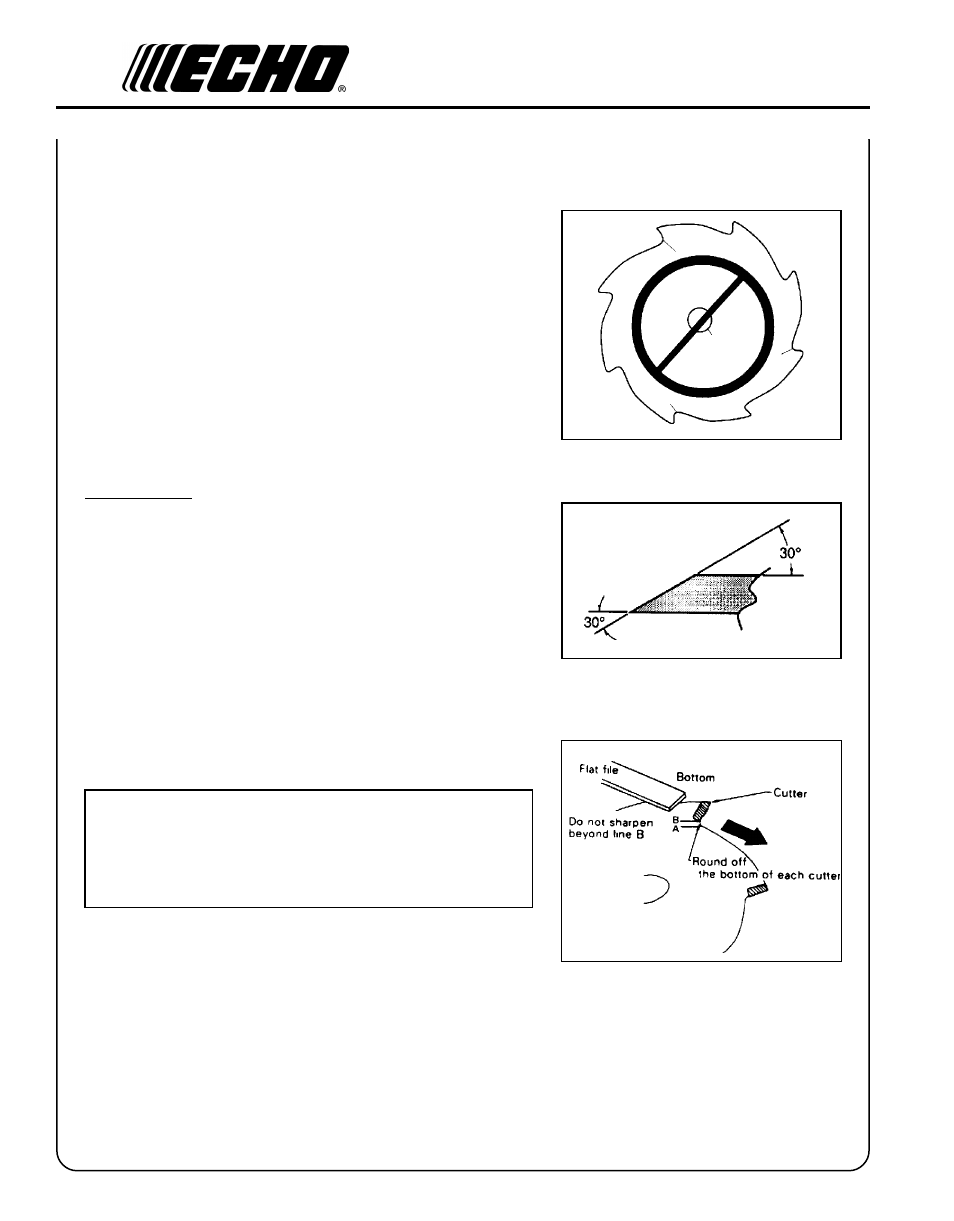 Echo SRM - 2100 User Manual | Page 30 / 37