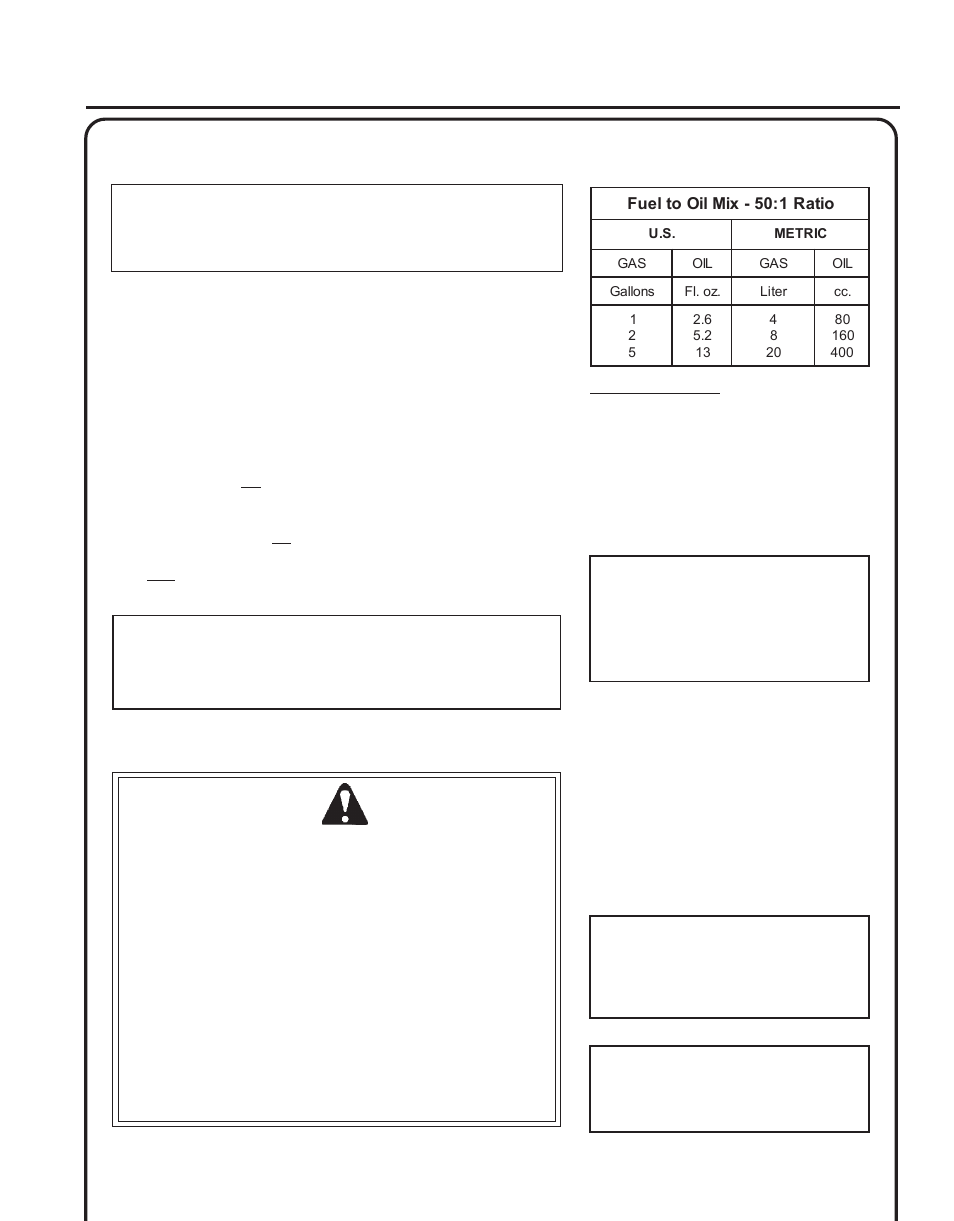 Operation, Fuel, Handling fuel warning danger | Ttachment, Eries, Perator, Anual, Peration | Echo PRO ATTACHMENT SERIES PAS-230 User Manual | Page 11 / 24