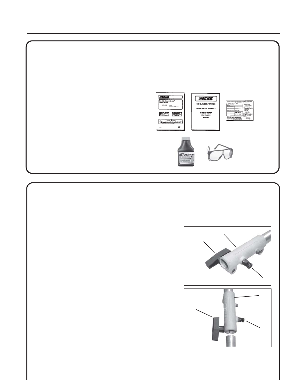 Assembly, Attachment shaft assembly | Echo PRO ATTACHMENT SERIES PAS-230 User Manual | Page 9 / 24