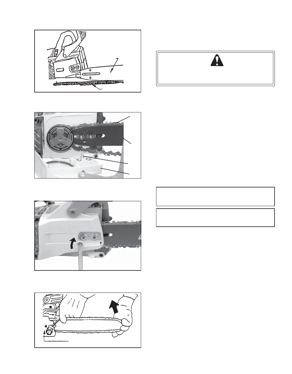 Preparation for use, Warning danger | Echo CS-300 User Manual | Page 7 / 24