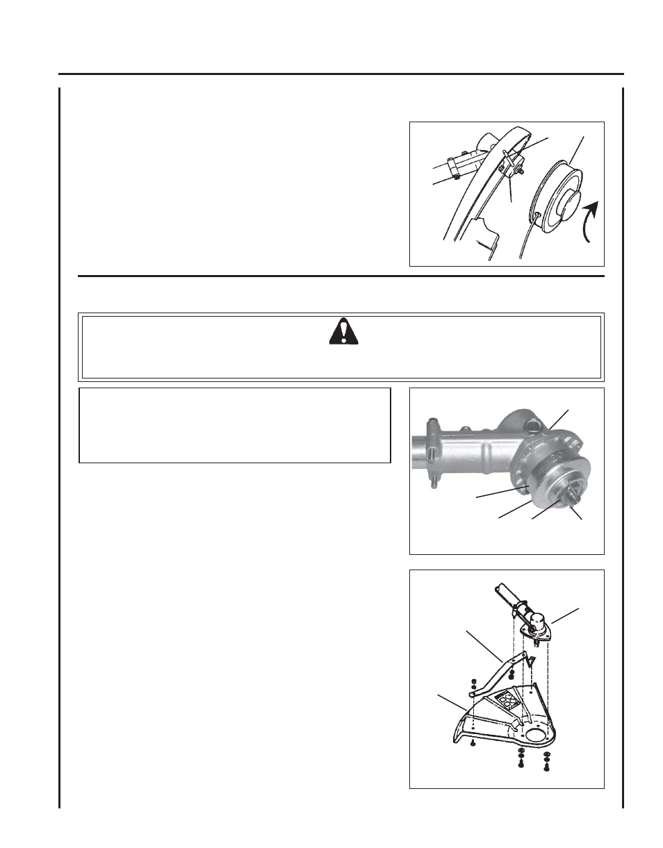 Remove nylon head, Blade installation | Echo SRM - 230U User Manual | Page 11 / 32