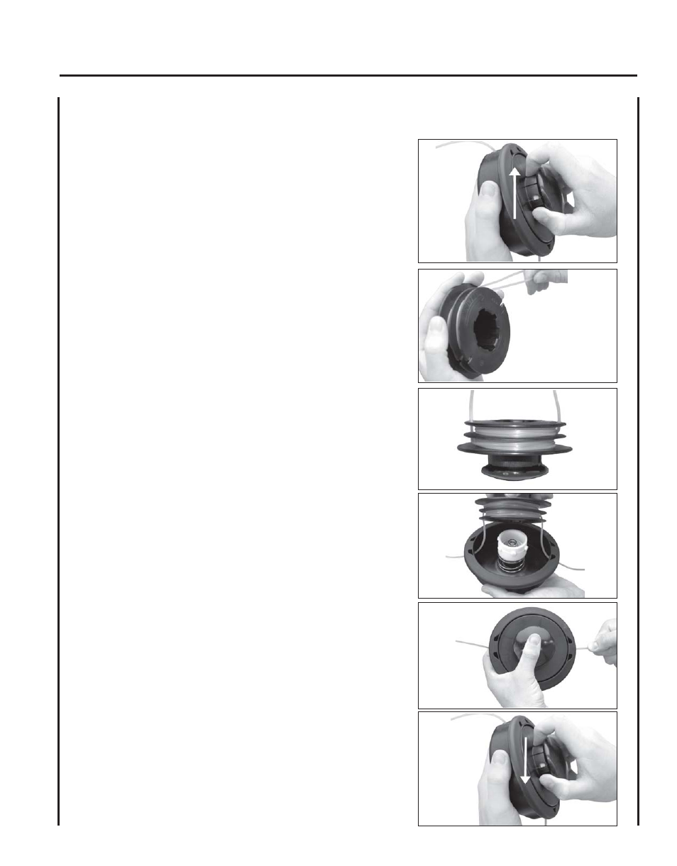 Nylon line replacement | Echo SRM - 230U User Manual | Page 27 / 32