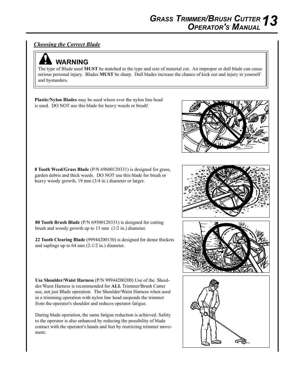 Echo SRM-225I User Manual | Page 13 / 36