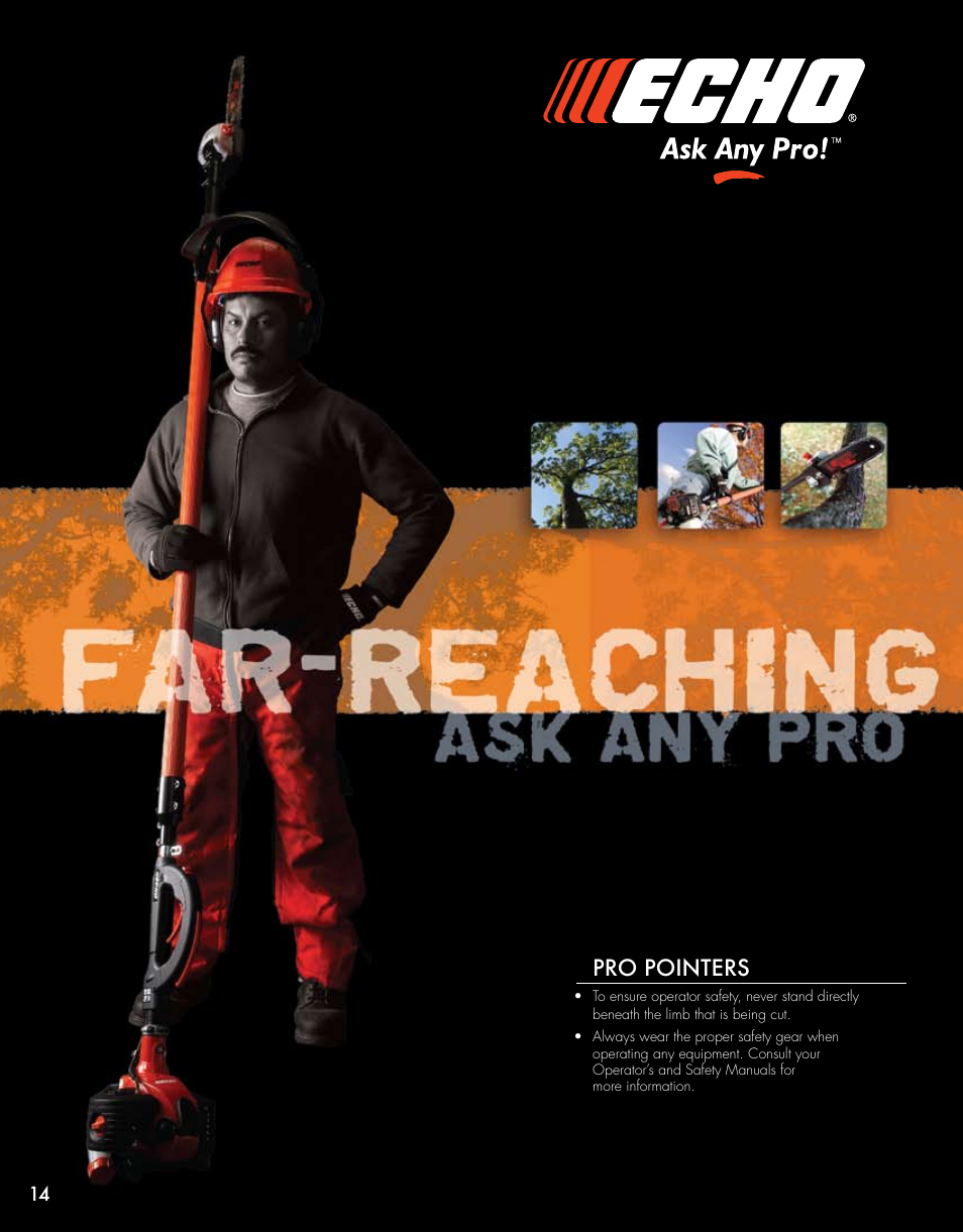 Pro pointers | Echo ELMO HV-110XG User Manual | Page 14 / 72