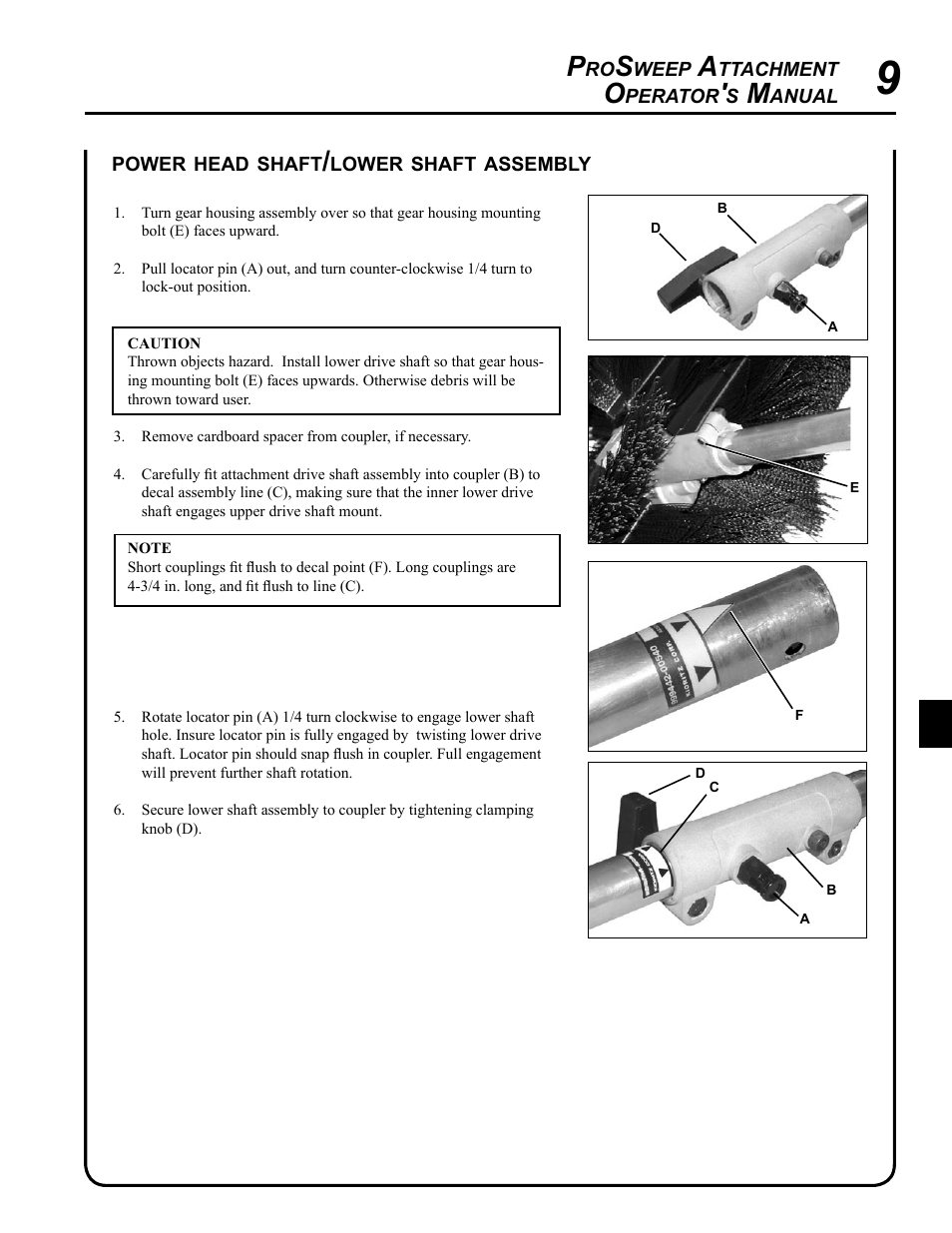 Power head shaft/lower shaft assembly | Echo 99944200553 User Manual | Page 9 / 16