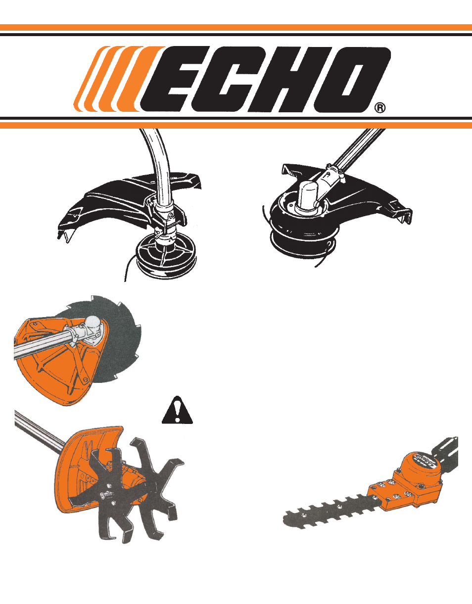 Echo BRUSHCUTTER User Manual | 28 pages