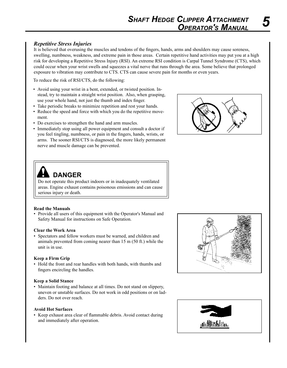 Echo 99944200485 User Manual | Page 5 / 20