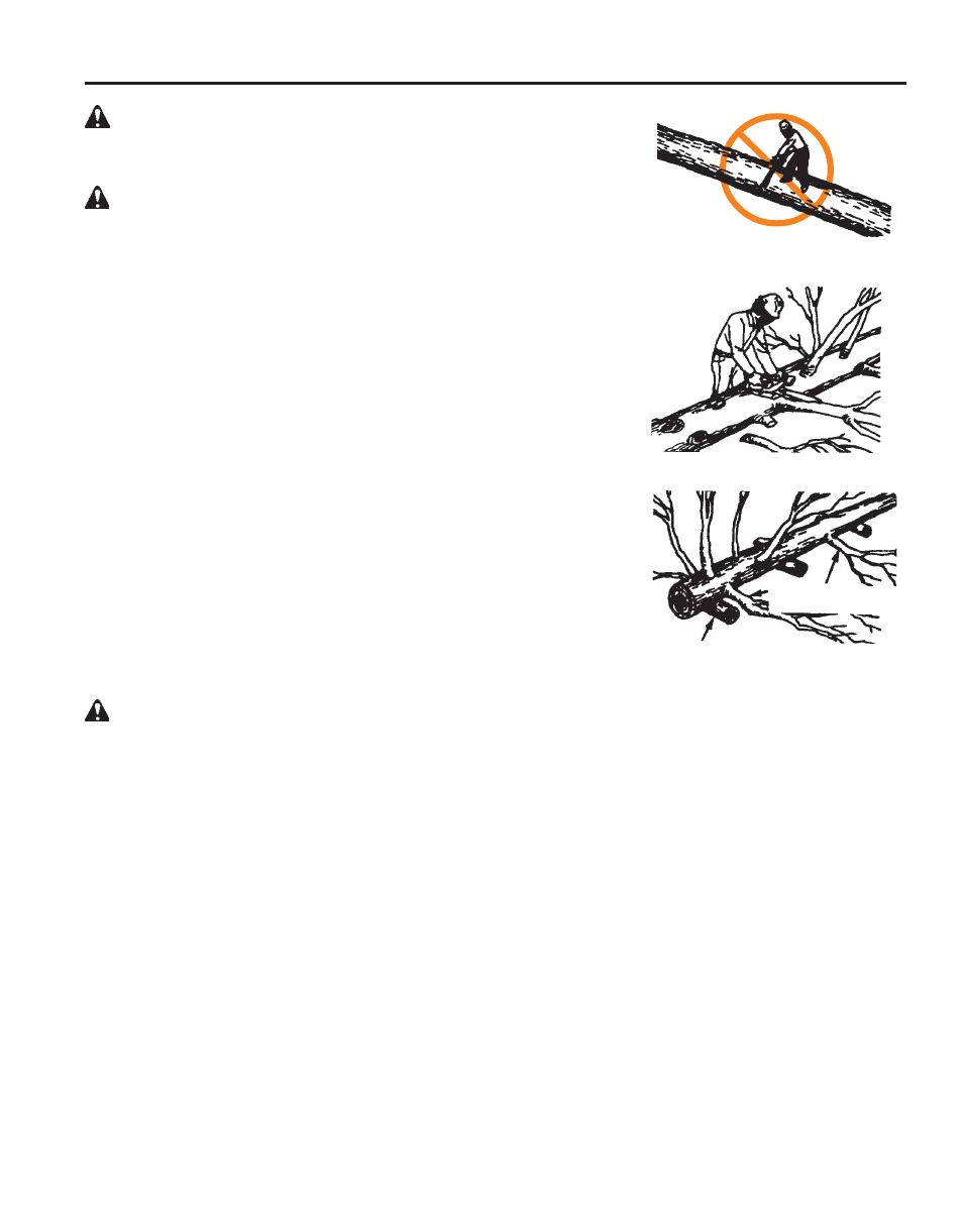 Limbing and bucking | Echo X52000020 User Manual | Page 29 / 36