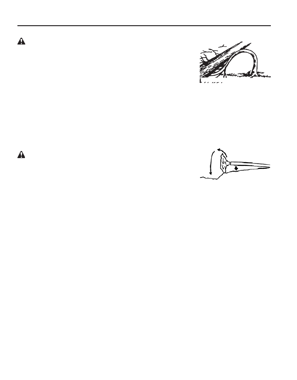 Limbing and bucking | Echo X52000020 User Manual | Page 30 / 36