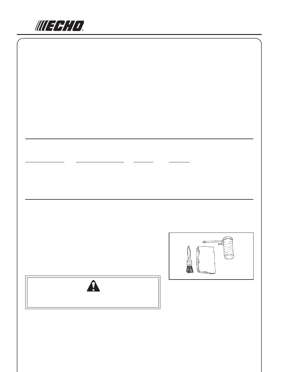 Blades, Warning danger | Echo PAS Articulating Hedge Clipper Attachment 99944200590 User Manual | Page 10 / 16