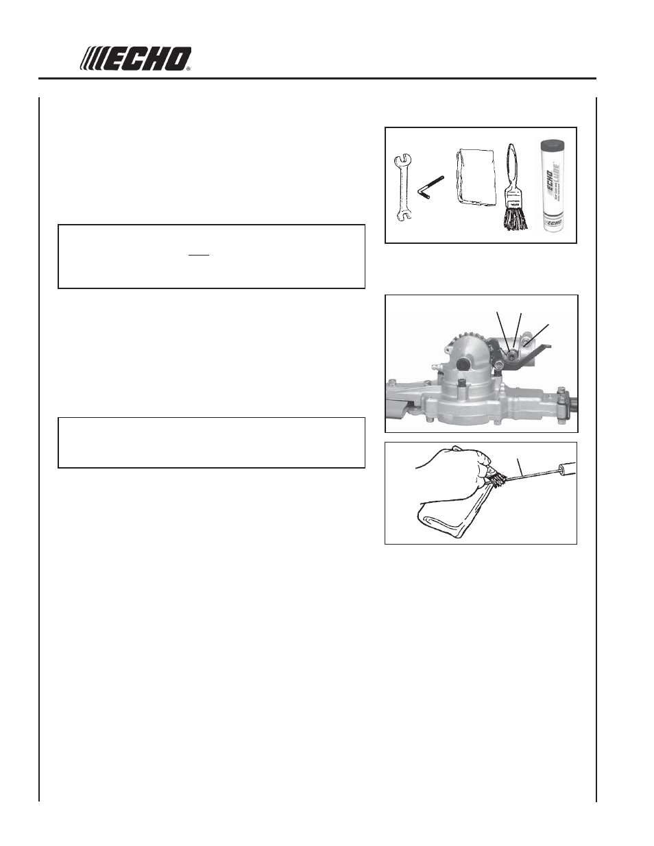 Drive shaft (lower) | Echo PAS Articulating Hedge Clipper Attachment 99944200590 User Manual | Page 12 / 16