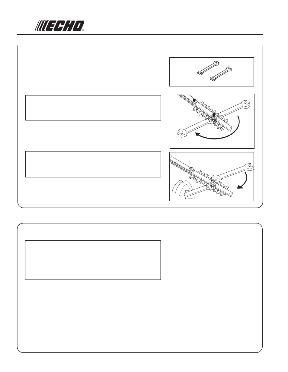 Echo PAS Articulating Hedge Clipper Attachment 99944200590 User Manual | Page 14 / 16