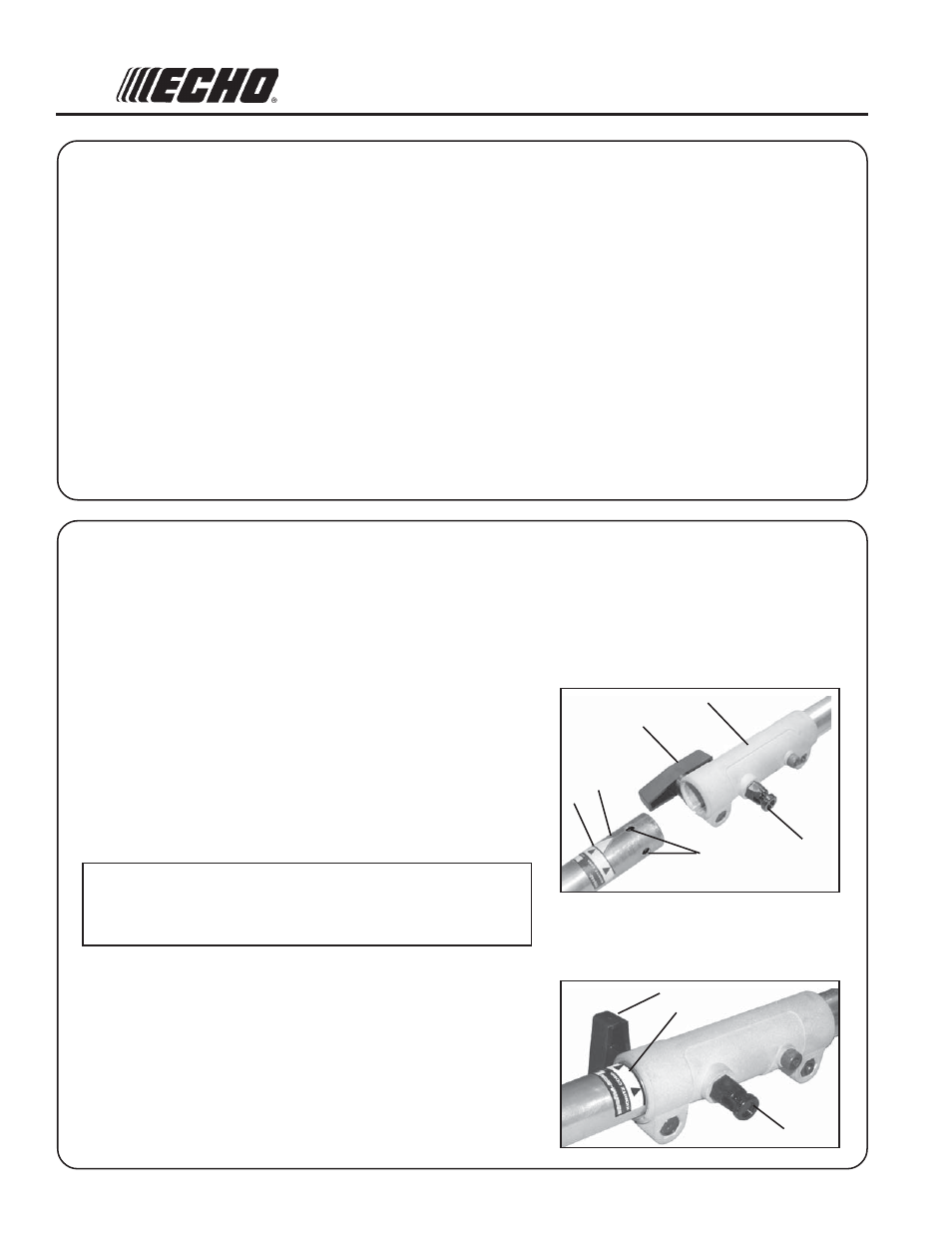 Echo PAS Articulating Hedge Clipper Attachment 99944200590 User Manual | Page 8 / 16