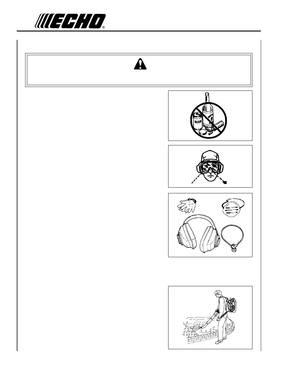 Echo PB-60HT User Manual | Page 6 / 24