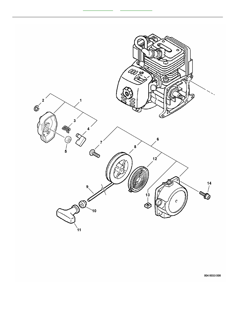 Starter -- standard | Echo PAS-260 User Manual | Page 10 / 42