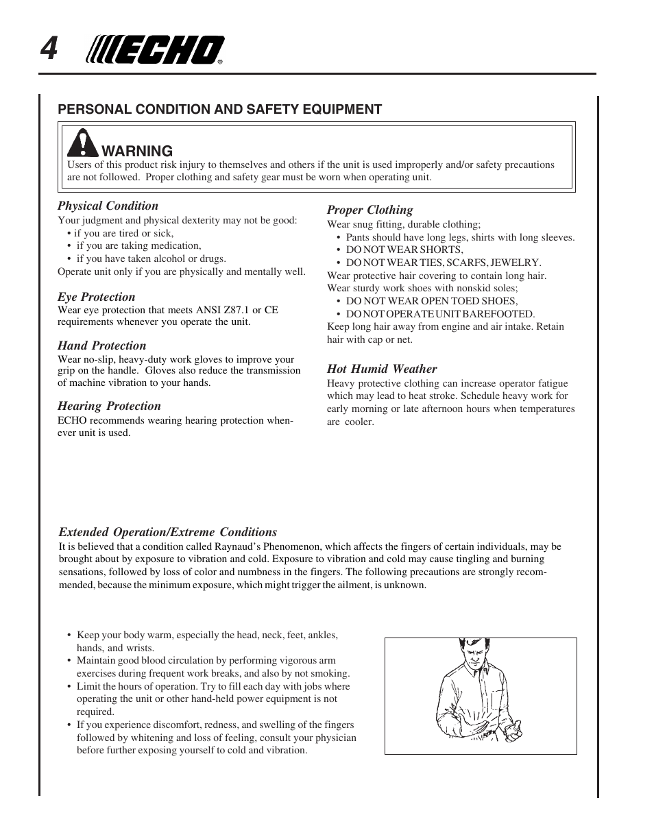 Echo TRIMMER ATTACHMENT PAS-265 User Manual | Page 4 / 16