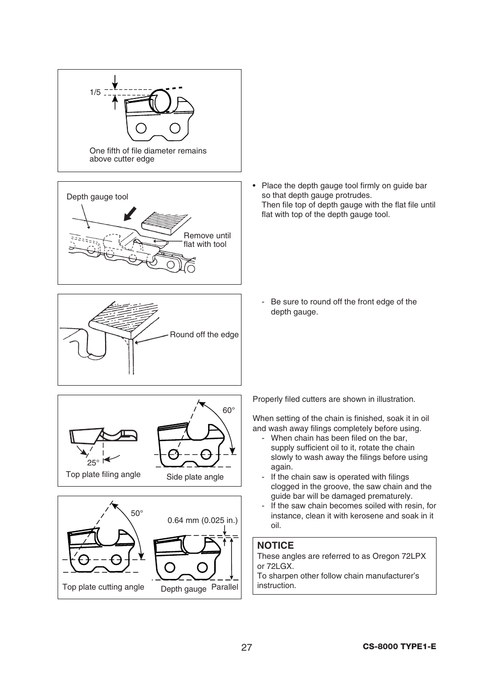 Echo CS-8000 TYPE1-E User Manual | Page 29 / 34