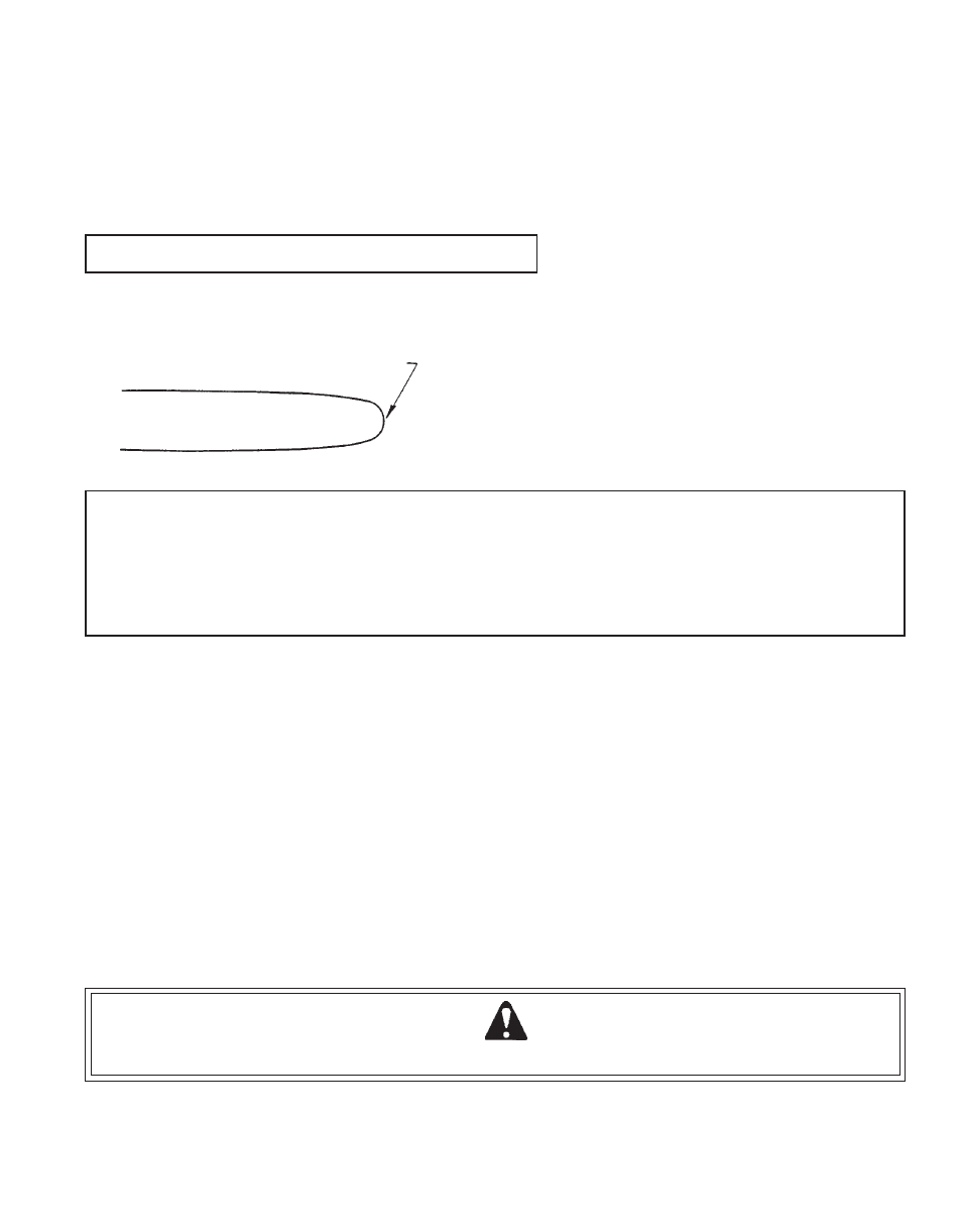 Warning danger, Information | Echo CS-305 User Manual | Page 15 / 24