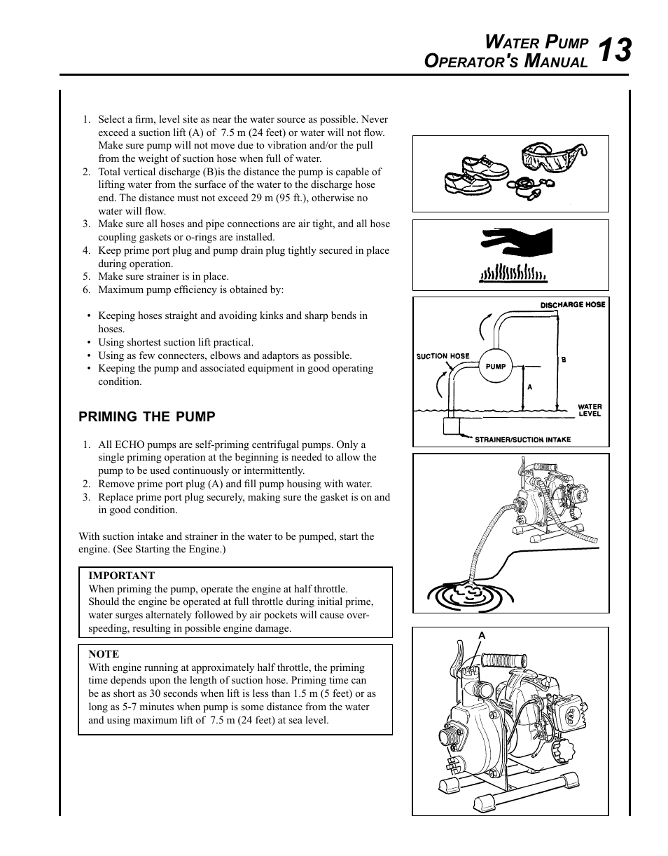 Echo WP-1000 User Manual | Page 13 / 32