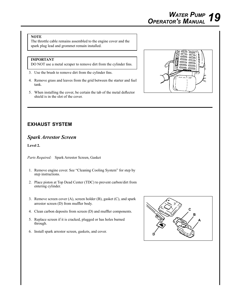 Echo WP-1000 User Manual | Page 19 / 32
