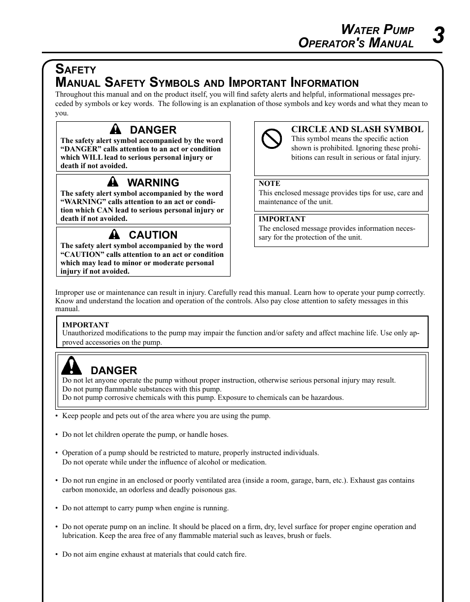 Echo WP-1000 User Manual | Page 3 / 32