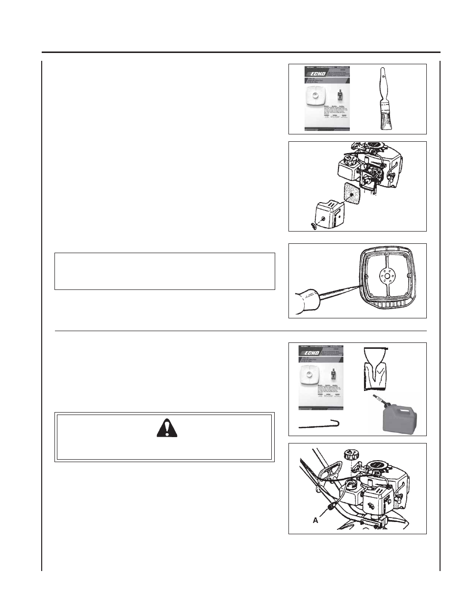 Echo TC-2100 Type 1E User Manual | Page 17 / 28