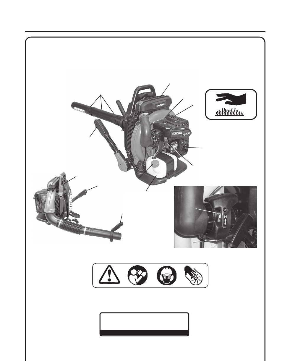 Description pb-755h, Category iii | Echo PB-755T User Manual | Page 7 / 28
