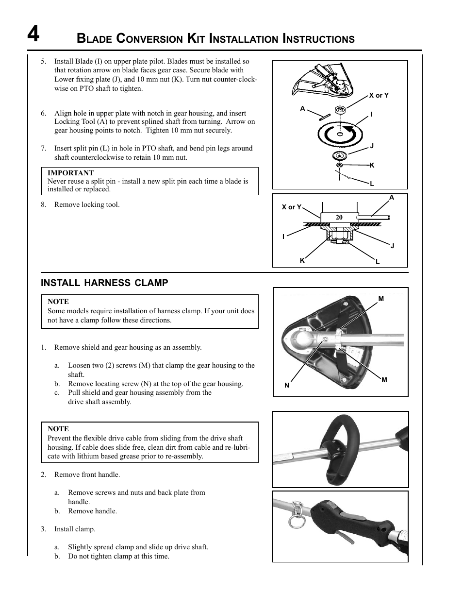 Echo X767000193 User Manual | Page 4 / 24