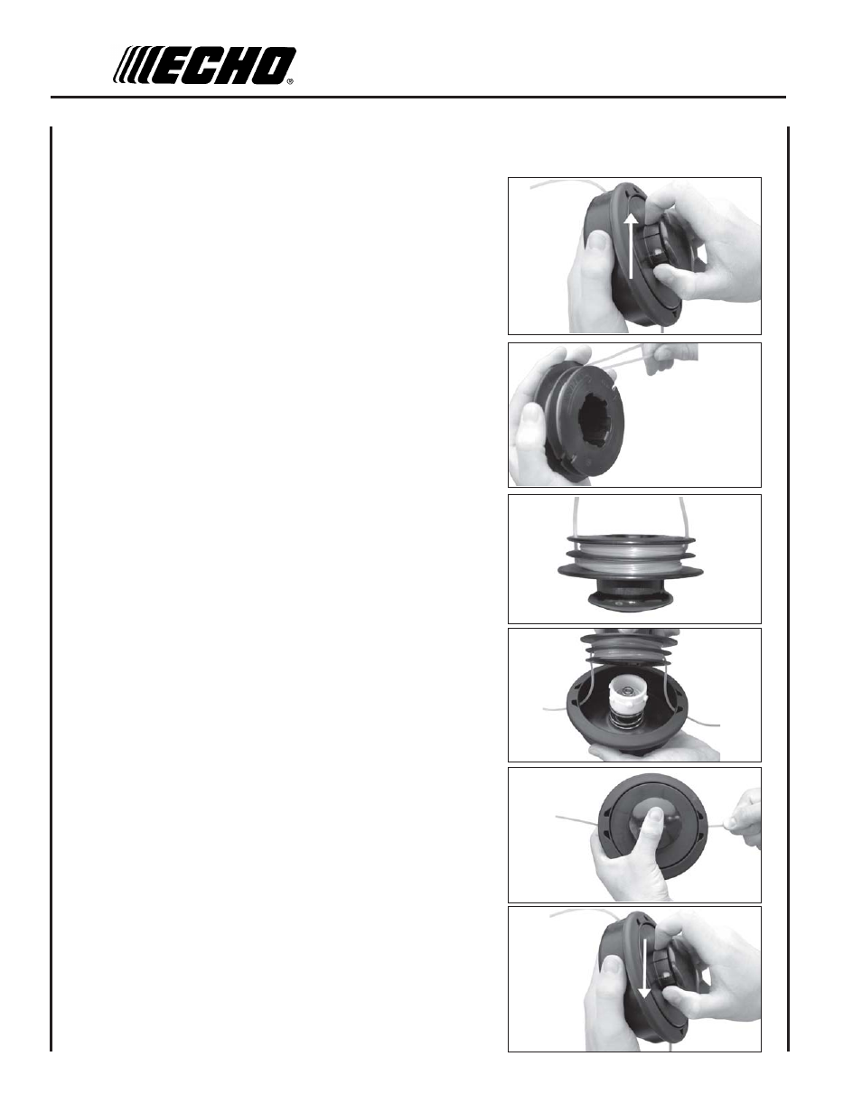 Nylon line replacement | Echo SRM-210SB User Manual | Page 24 / 32