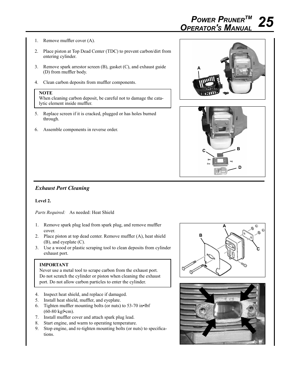 Echo PPF-280 User Manual | Page 25 / 36