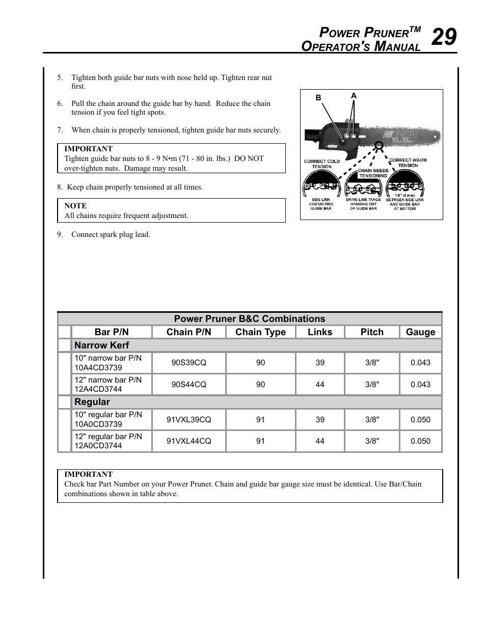 Echo PPF-280 User Manual | Page 29 / 36
