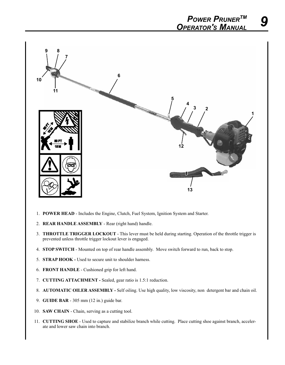 Echo PPF-280 User Manual | Page 9 / 36