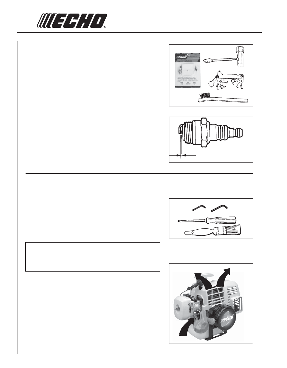 Echo SRM-210i User Manual | Page 22 / 34