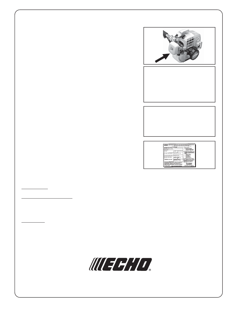 Echo SRM-210i User Manual | Page 32 / 34