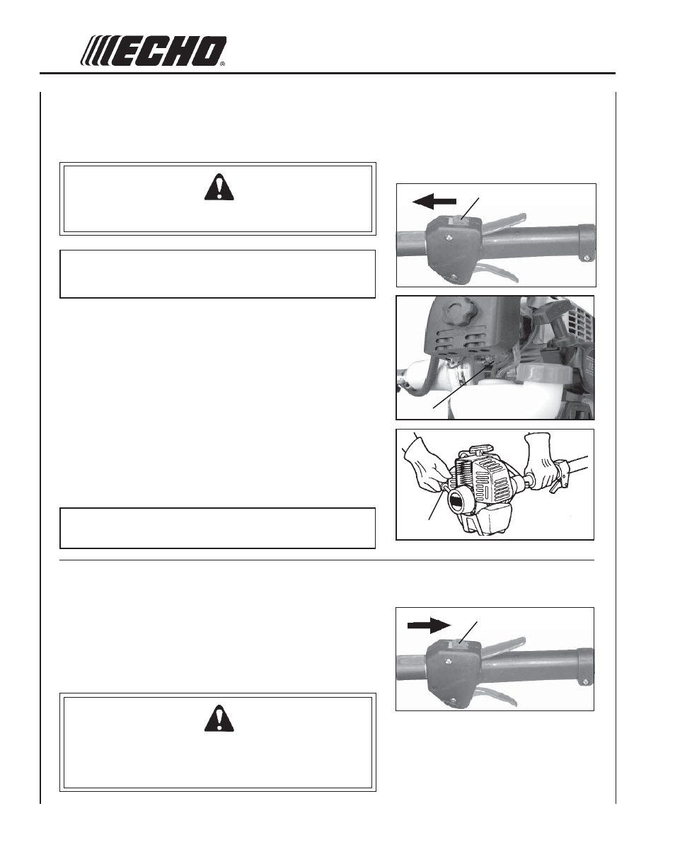 Echo SHC-260 User Manual | Page 16 / 28