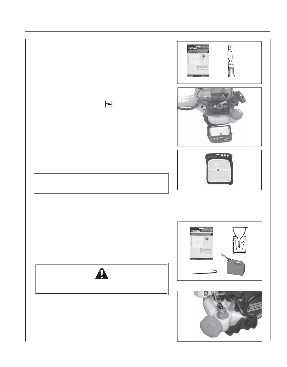 Echo SHC-260 User Manual | Page 19 / 28