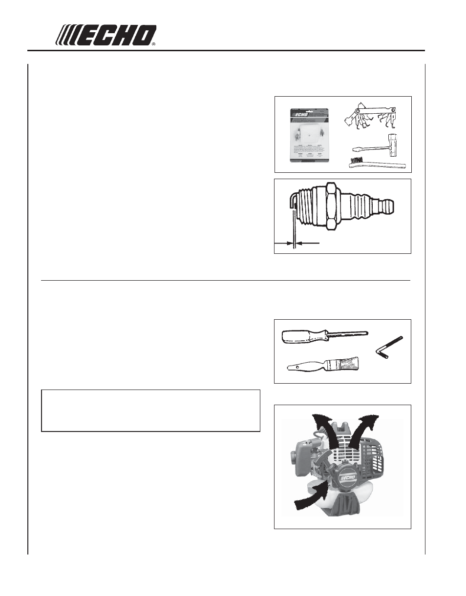 Echo SHC-260 User Manual | Page 20 / 28