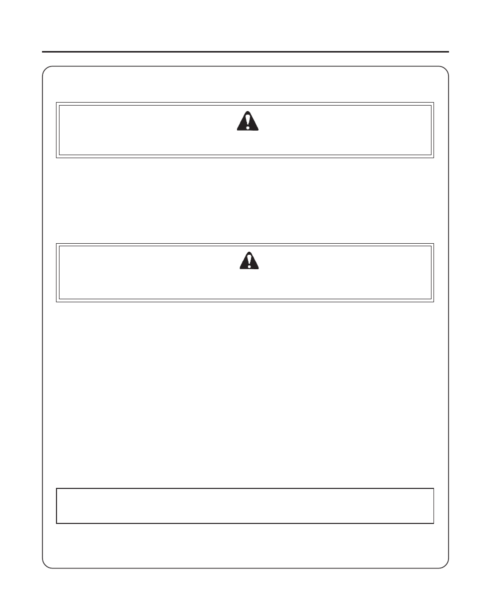 Warning danger | Echo SHC-260 User Manual | Page 27 / 28